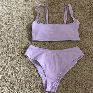 brand new purple shein bikini